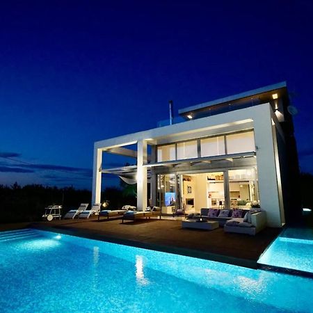 Island Villa Sani Sea View エクステリア 写真
